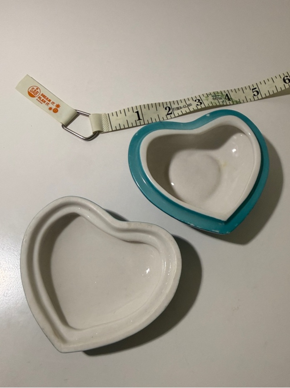 Jonathan Adler Love Heart Trinket Box with Gold Graphic - Picture 4 of 6